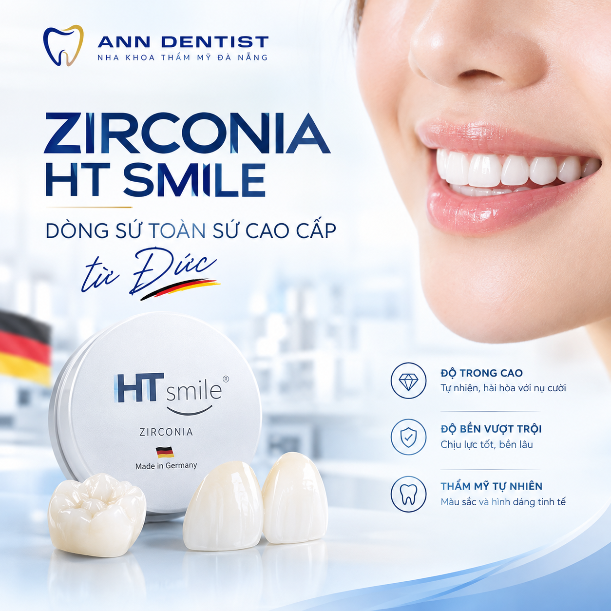 Sứ Zirconia HT Smile